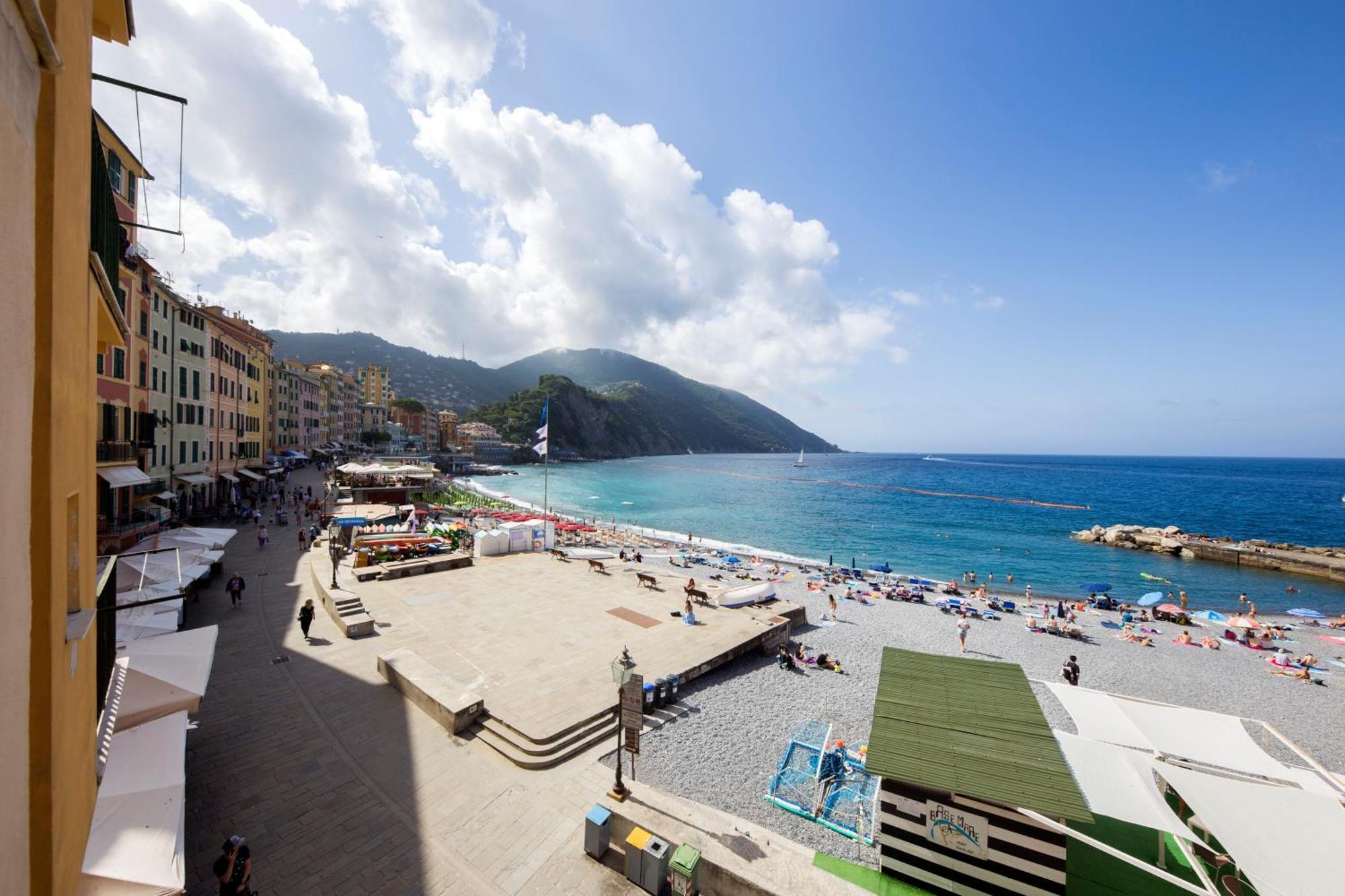 Casaviva Family Beachfront House In Camogli Luaran gambar